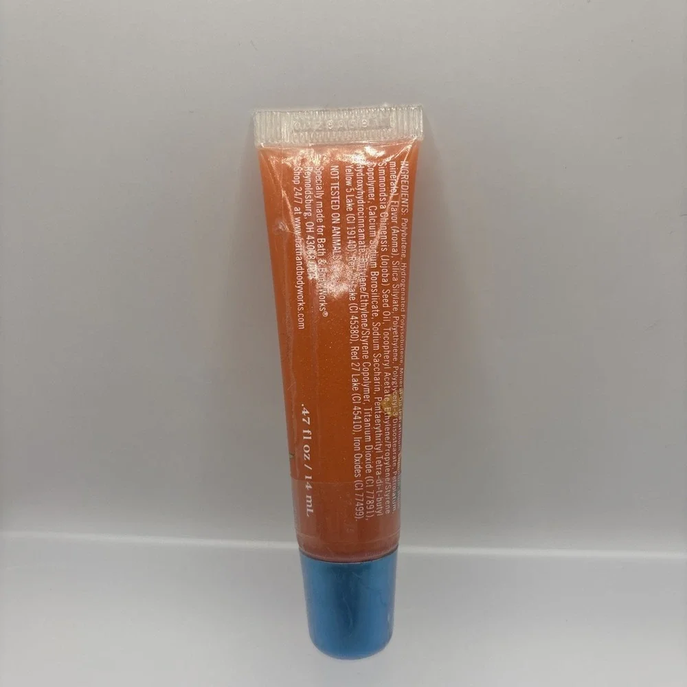 Bath & Body Works Liplicious Bali Mango Lip Gloss .47 Oz RARE Sealed